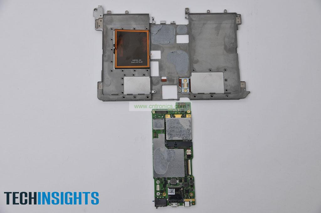 將PCB與金屬分離,從PCB板上卸下無線通訊板