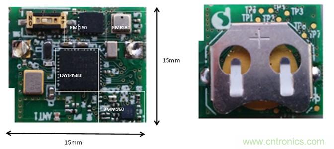 全能12自由度IoT模塊設(shè)計:Dialog藍(lán)牙控制器+博世傳感器