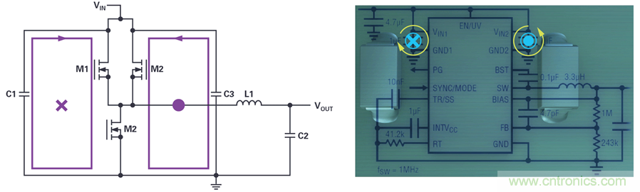是否可以將低EMI電源安裝到擁擠的電路板上?