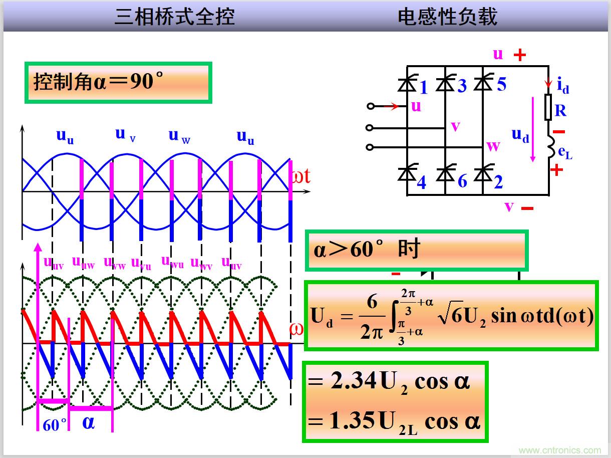 圖文講解三相整流電路的原理及計算，工程師們表示秒懂！