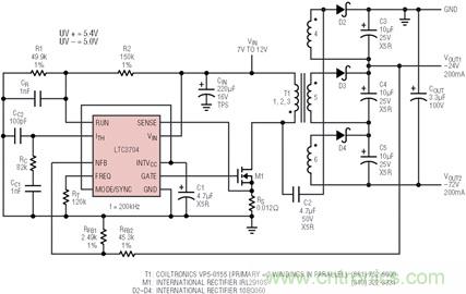 具有負反饋引腳和用于負輸出電源的高性能、單端控制器IC 具有負反饋引腳和用于負輸出電源的高性能、單端控制器IC