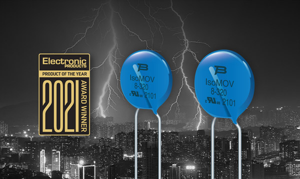 Bourns宣布IsoMOV? 保護器榮獲 2021 年度電子產品無源產品獎 Bourns宣布IsoMOV? 保護器榮獲 2021 年度電子產品無源產品獎